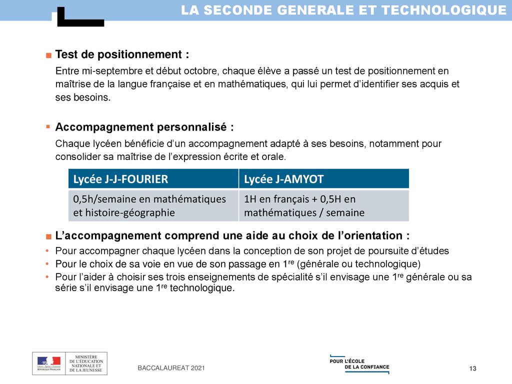 R Union Dinformation Des Parents D L Ves De De Nouveau Lyc E Ppt